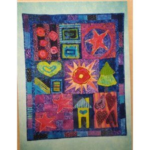 UNCUT Vintage Quilt Sewing Patterns, Hodgepodge P211, I Wanna Quilt 2001 Stitch